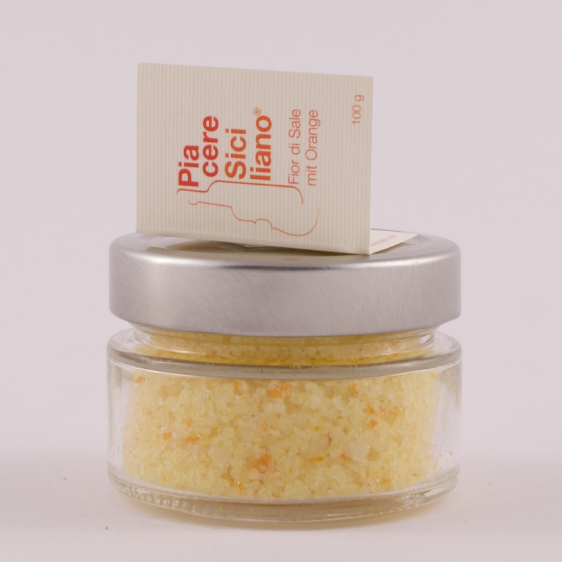 FIOR DI SALE AUS TRAPANI MIT ORANGE 100g