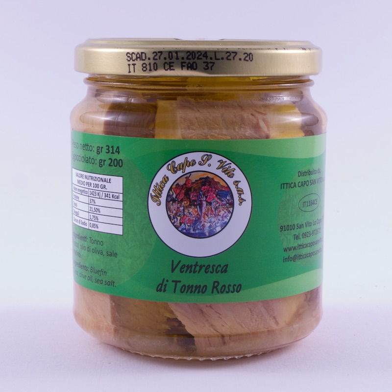 VENTRESCA di Tonno Rosso, 314g
